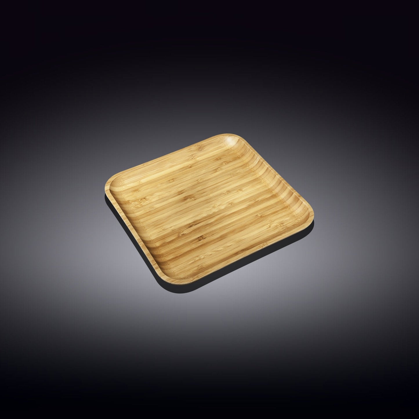 Set Of 12 Bamboo Square Plate 4" inchX 4" inch | For Appetizers-5