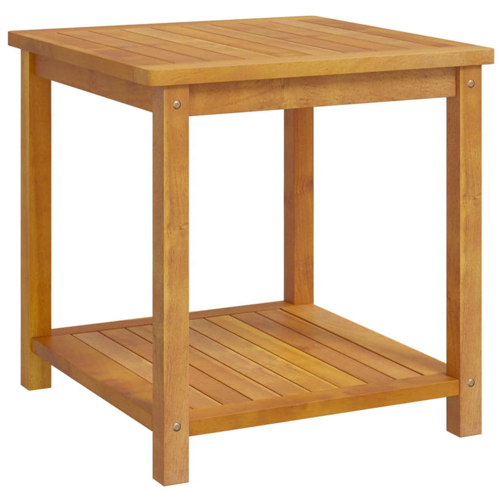 vidaXL Side Table End Table Coffee Table Indoor Outdoor Solid Wood Acacia-1