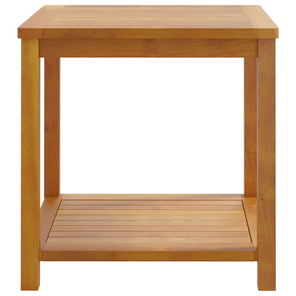 vidaXL Side Table End Table Coffee Table Indoor Outdoor Solid Wood Acacia-6