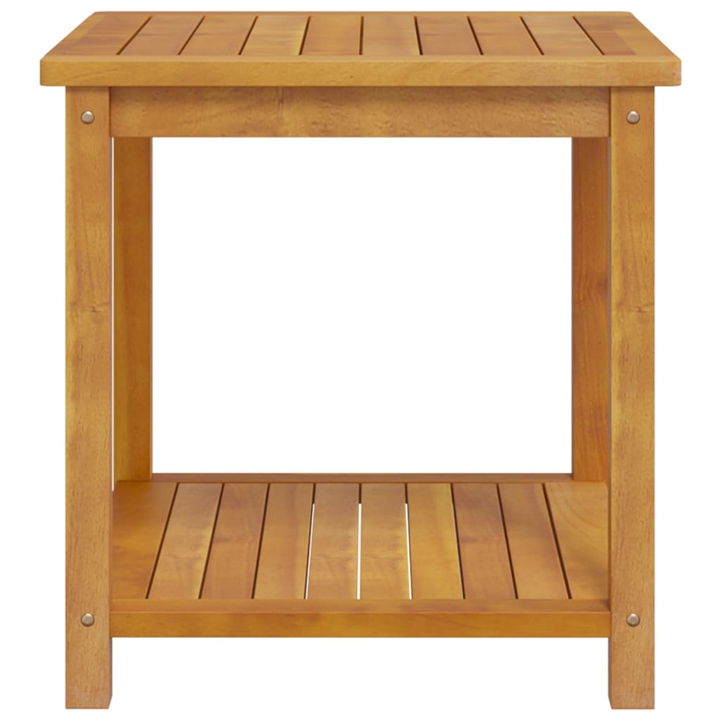 vidaXL Side Table End Table Coffee Table Indoor Outdoor Solid Wood Acacia-21