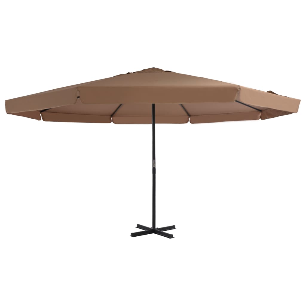 vidaXL Outdoor Umbrella Parasol with Crank Patio Sunshade Sun Shelter Aluminum-14