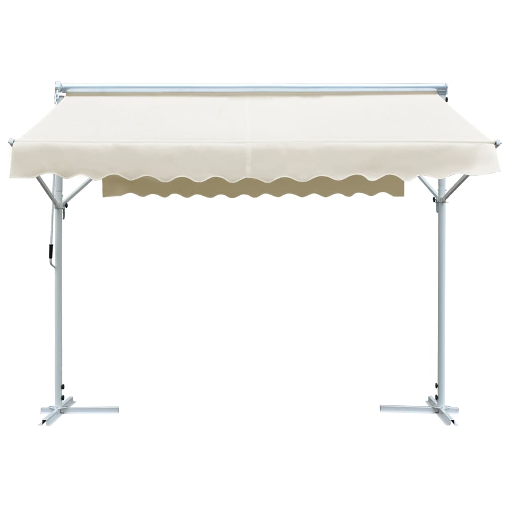 vidaXL Free Standing Awning Outdoor Retractable Awning Patio Sun Shade Shelter-27