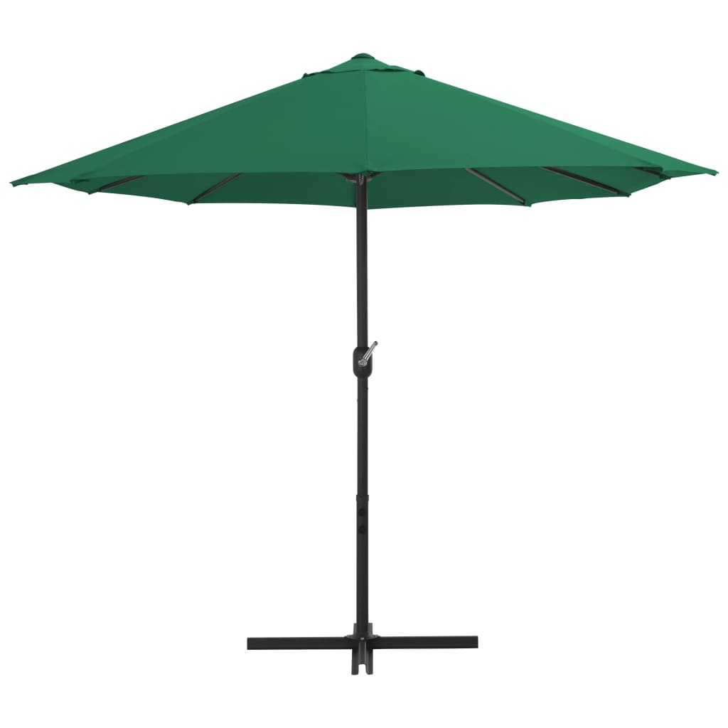 vidaXL Outdoor Umbrella Parasol with Double Top Sunshade Shelter Aluminum-40