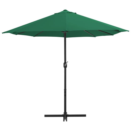 vidaXL Outdoor Umbrella Parasol with Double Top Sunshade Shelter Aluminum-40