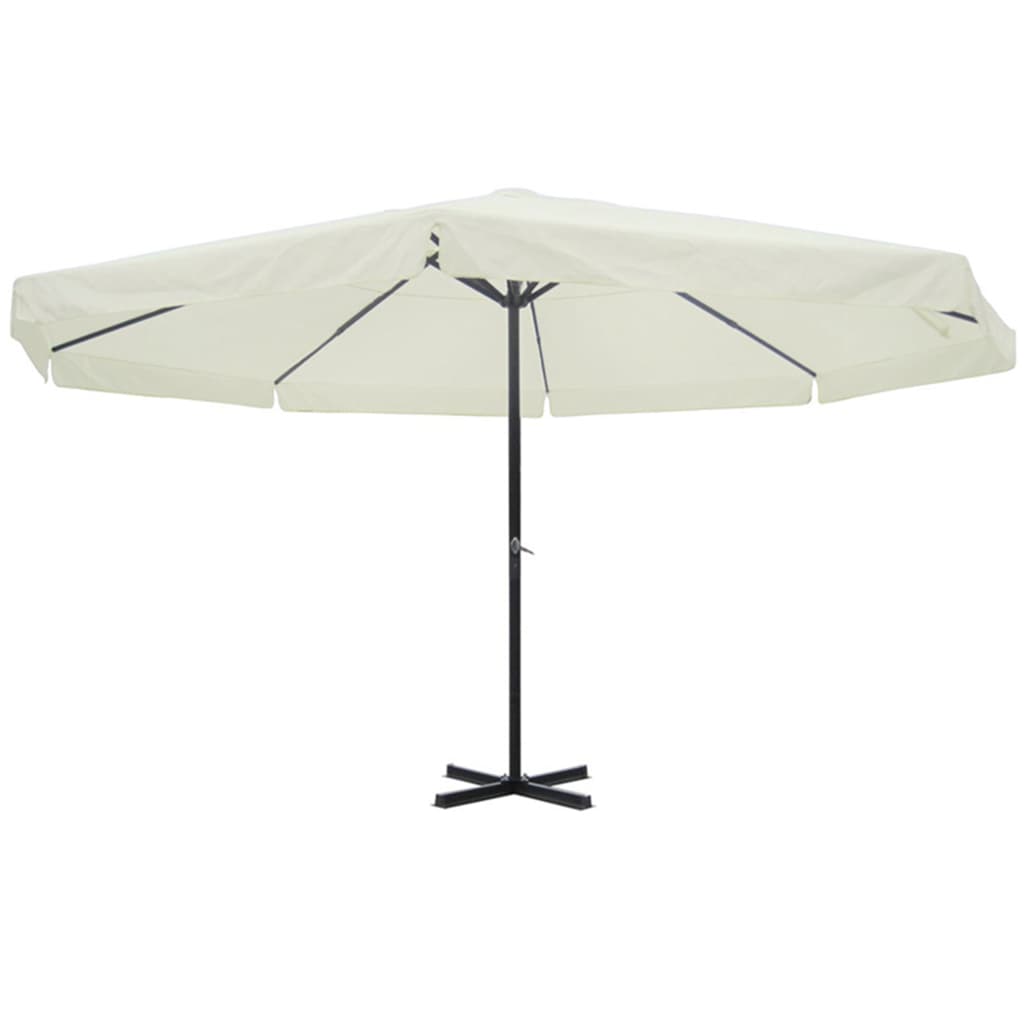 vidaXL Outdoor Umbrella Parasol with Crank Patio Sunshade Sun Shelter Aluminum-21