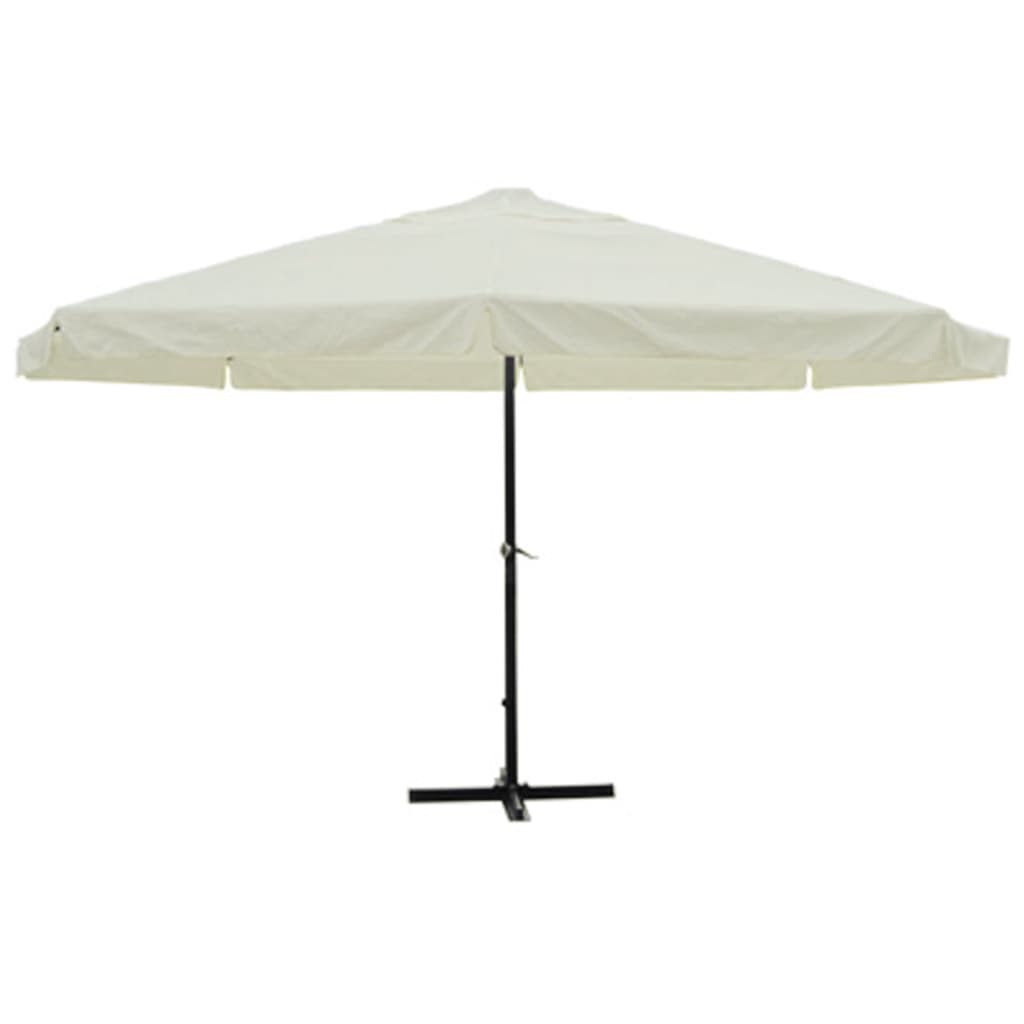 vidaXL Outdoor Umbrella Parasol with Crank Patio Sunshade Sun Shelter Aluminum-23