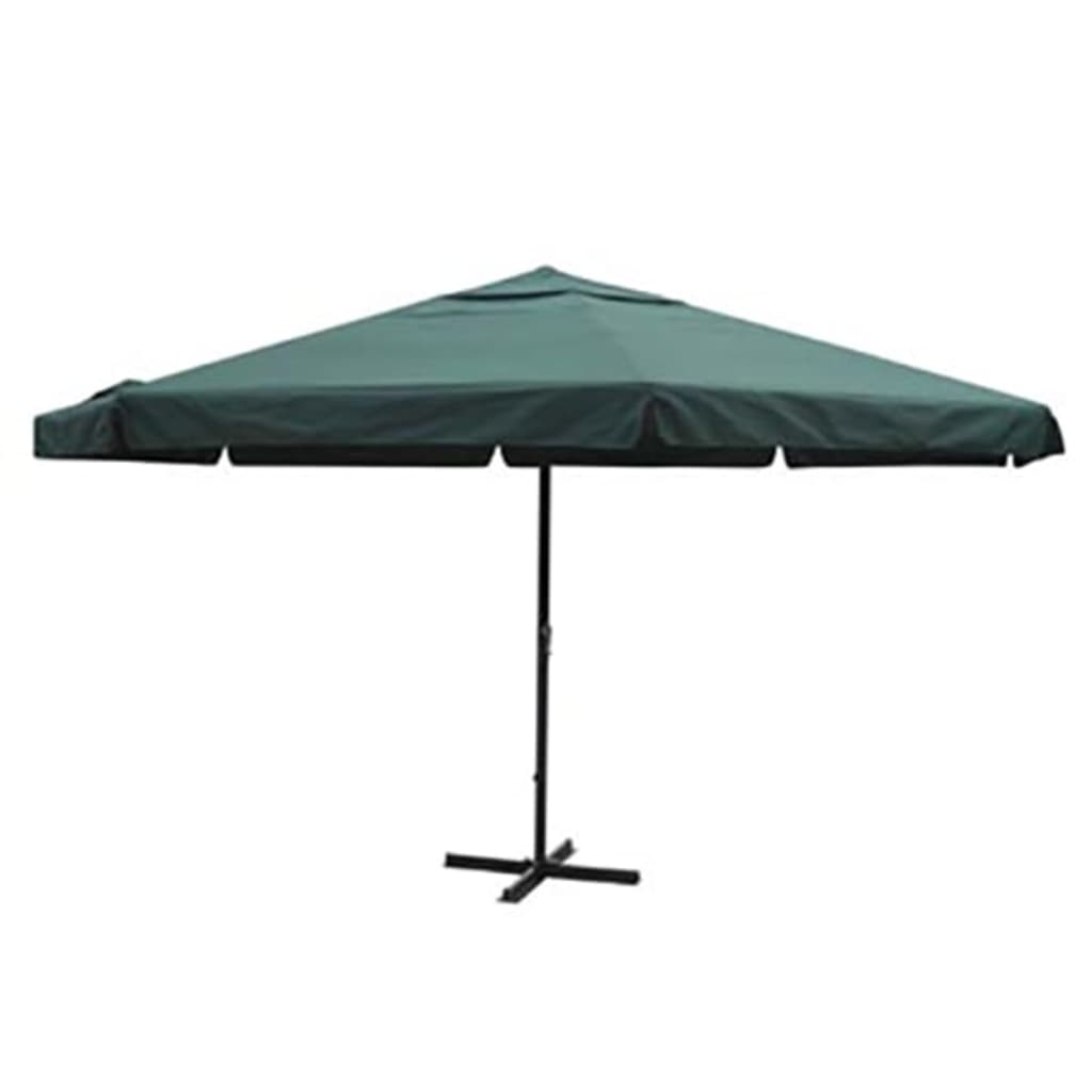 vidaXL Outdoor Umbrella Parasol with Crank Patio Sunshade Sun Shelter Aluminum-7