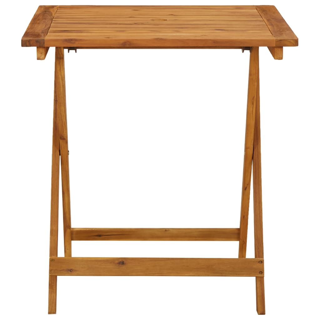 vidaXL Folding Patio Table 35.4"x29.5" Solid Acacia Wood-25