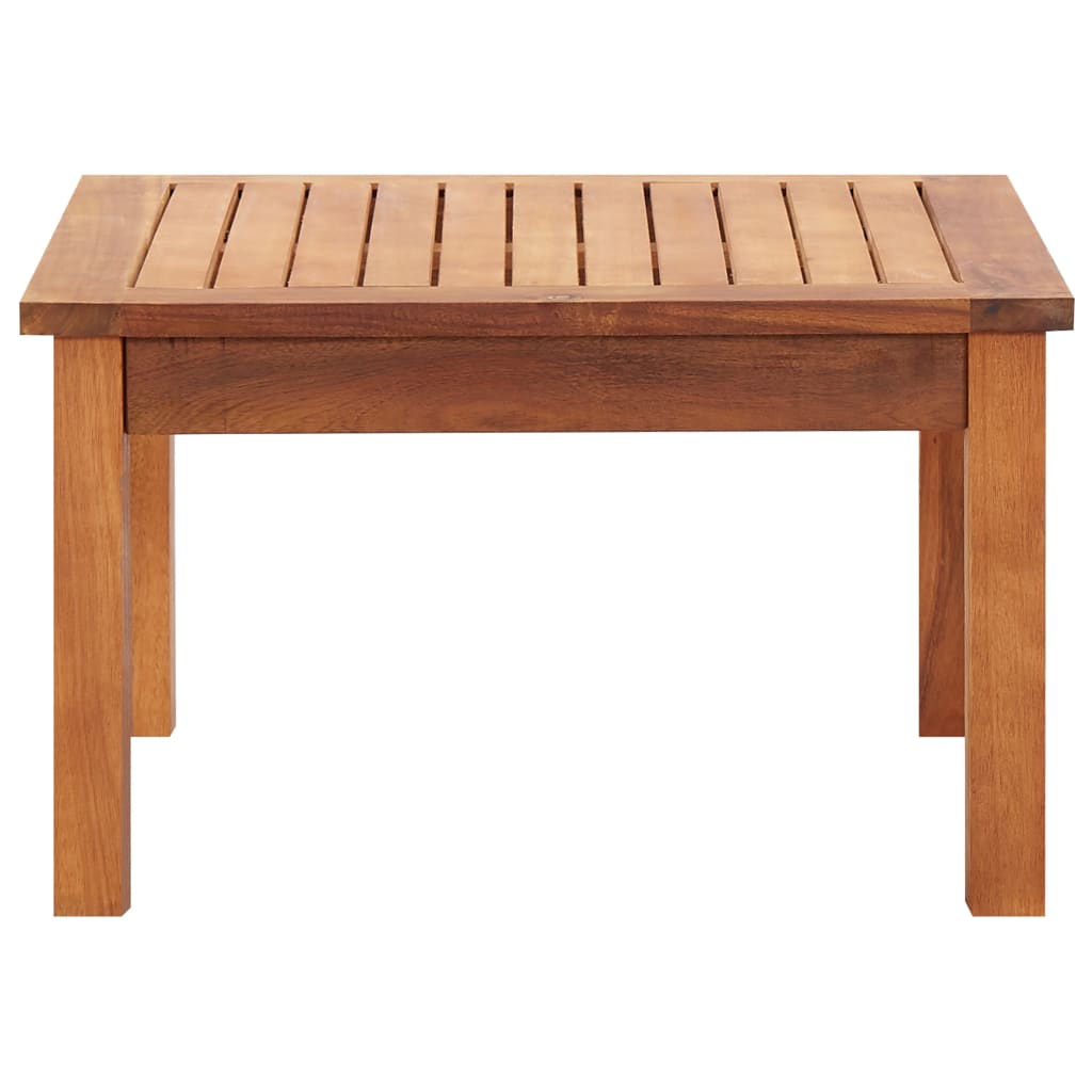 vidaXL Coffee Table Outdoor Side Table Garden Furniture Solid Wood Acacia-50