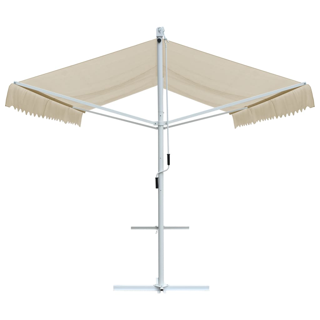 vidaXL Free Standing Awning Outdoor Retractable Awning Patio Sun Shade Shelter-31