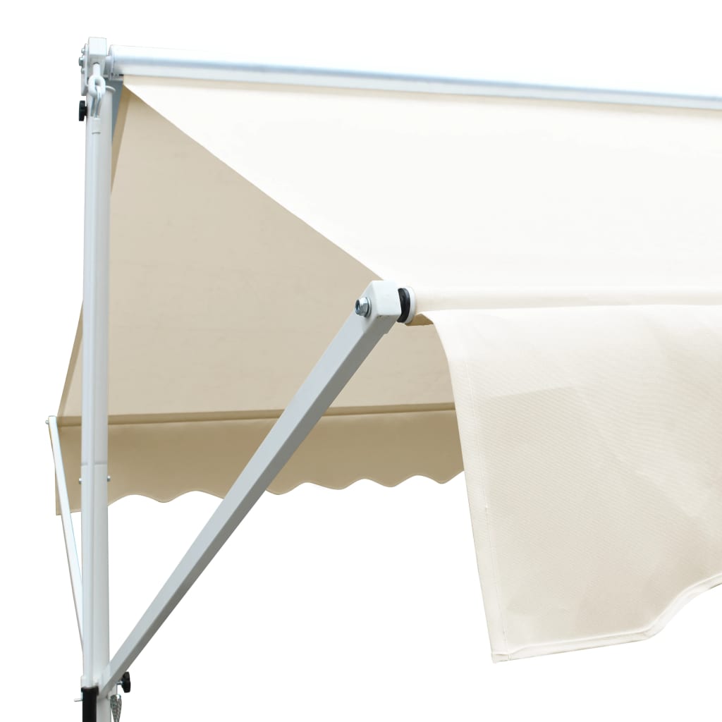 vidaXL Free Standing Awning Outdoor Retractable Awning Patio Sun Shade Shelter-43