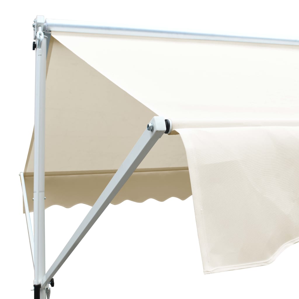 vidaXL Free Standing Awning Outdoor Retractable Awning Patio Sun Shade Shelter-45