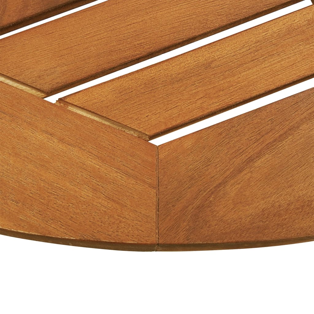 vidaXL Outdoor Dining Table Folding Garden Patio Table Solid Eucalyptus Wood-8