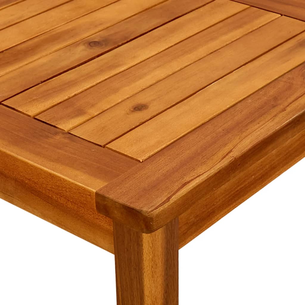 vidaXL Coffee Table Outdoor Side Table Garden Furniture Solid Wood Acacia-13