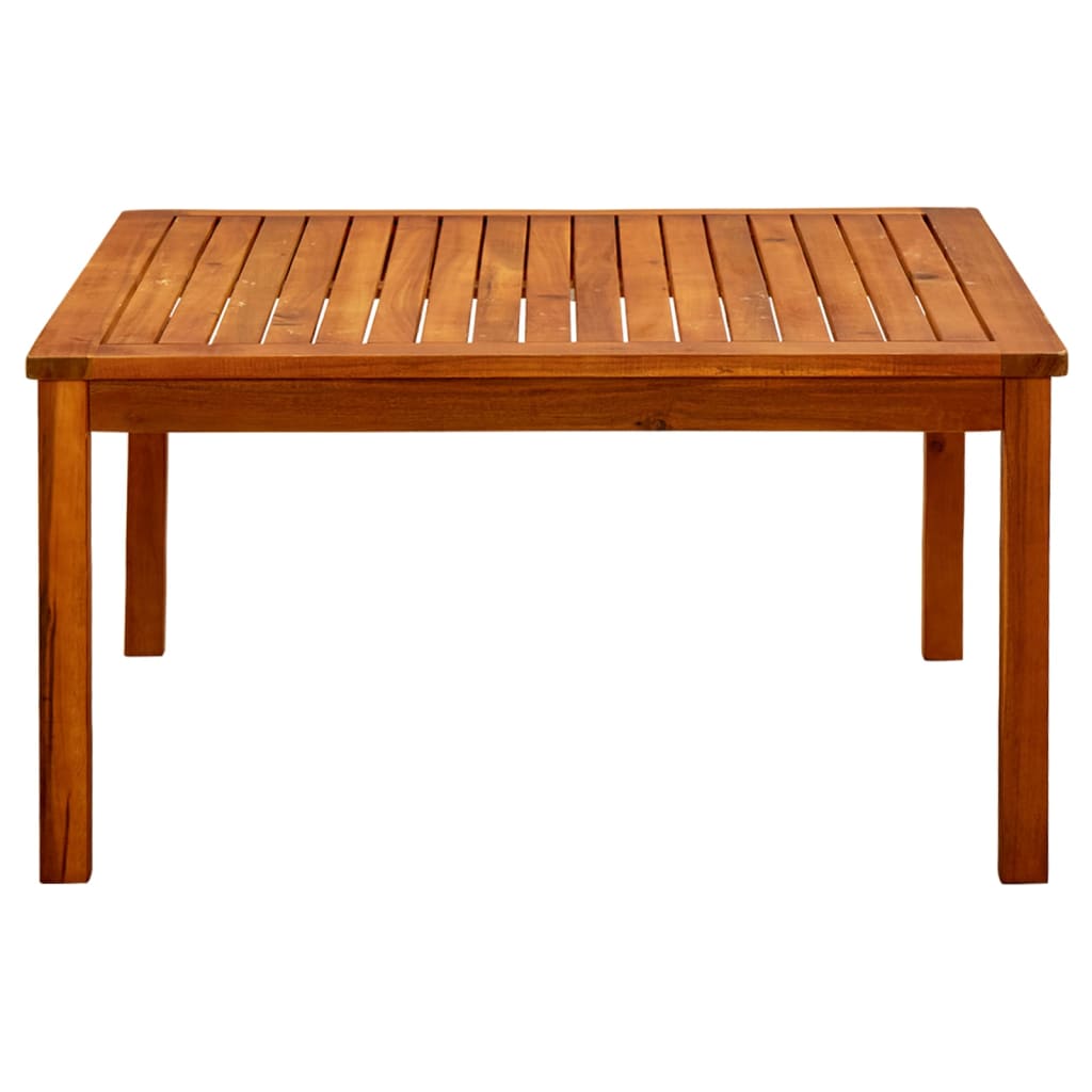 vidaXL Coffee Table Outdoor Side Table Garden Furniture Solid Wood Acacia-17