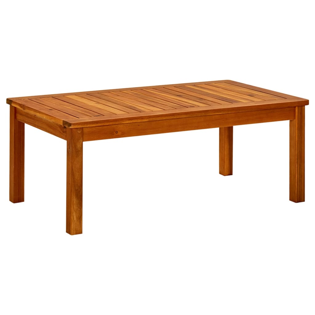 vidaXL Coffee Table Outdoor Side Table Garden Furniture Solid Wood Acacia-25