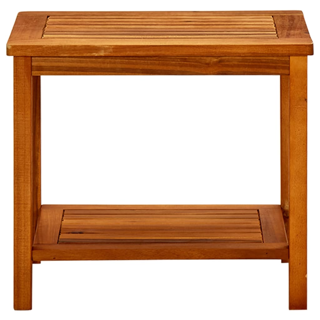 vidaXL Side Table End Table Coffee Table Indoor Outdoor Solid Wood Acacia-9