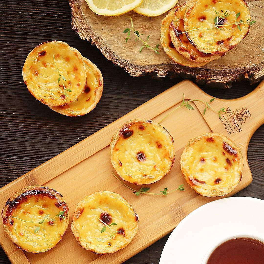 Set Of 10 Bamboo Tray 8" inch X 2.75" inch | For Appetizers / Barbecue-8