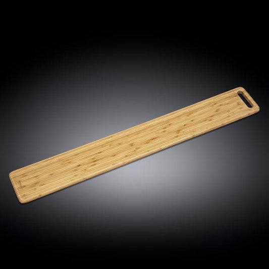 Set Of 2 Bamboo Charcuterie Board 39.5" inch X 5.9" inch | 100 X 15 Cm-0