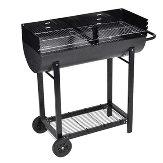 vidaXL -BBQBarelHalf-0