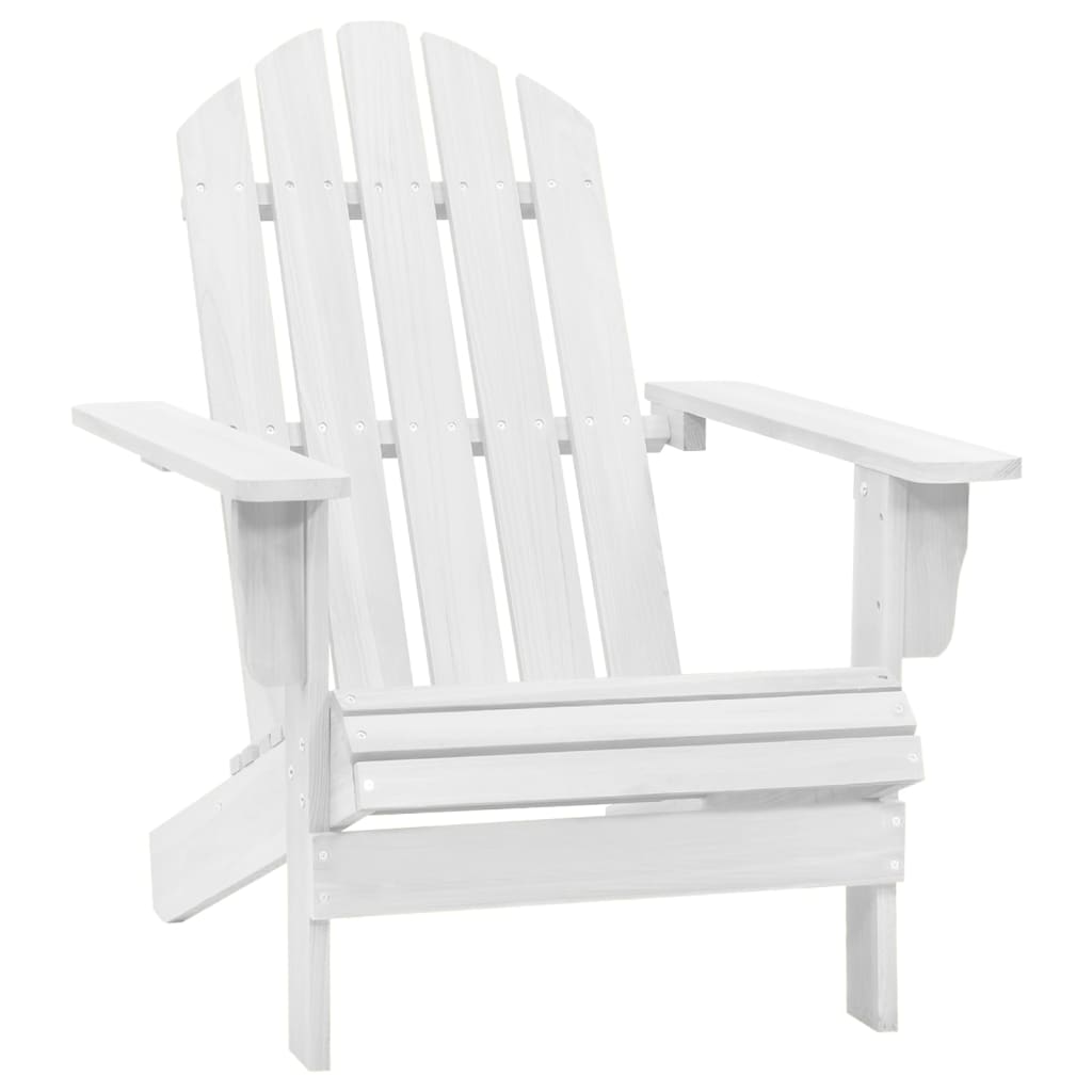 vidaXL Patio Chair Lawn Patio Adirondack Chair for Outdoor Porch Garden Wood-3