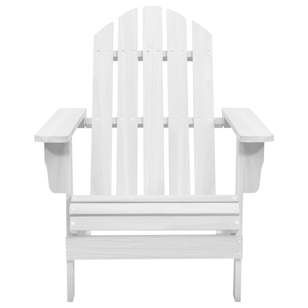 vidaXL Patio Chair Lawn Patio Adirondack Chair for Outdoor Porch Garden Wood-5