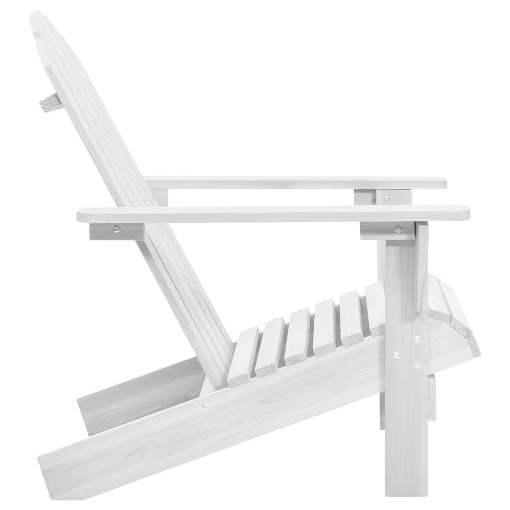 vidaXL Patio Chair Lawn Patio Adirondack Chair for Outdoor Porch Garden Wood-7