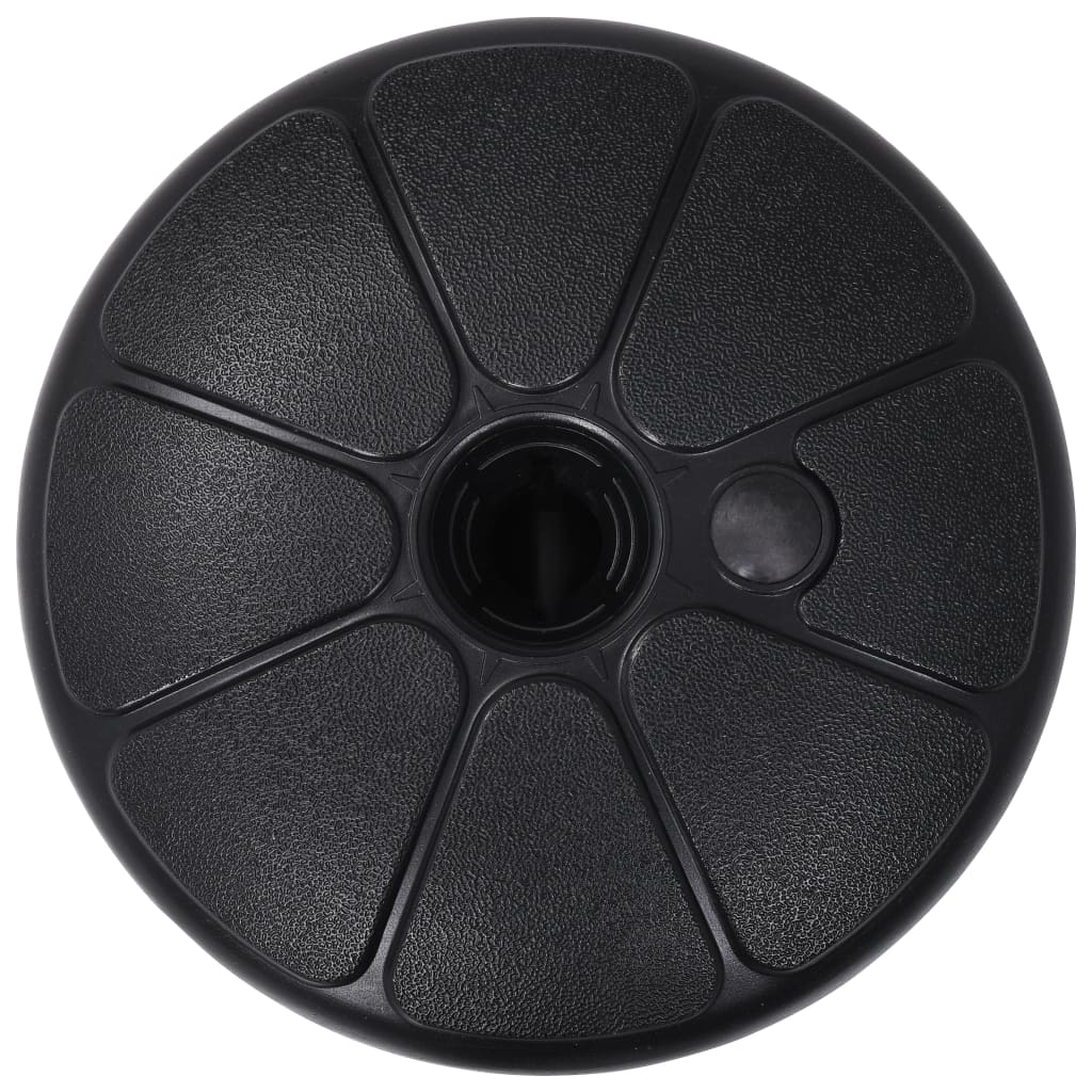 vidaXL Umbrella Base Sand/Water Filled 4 gal Black-2
