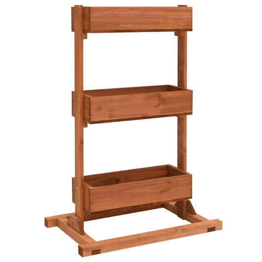 vidaXL Planter 20.5"x11.8"x30.7" Firwood-0