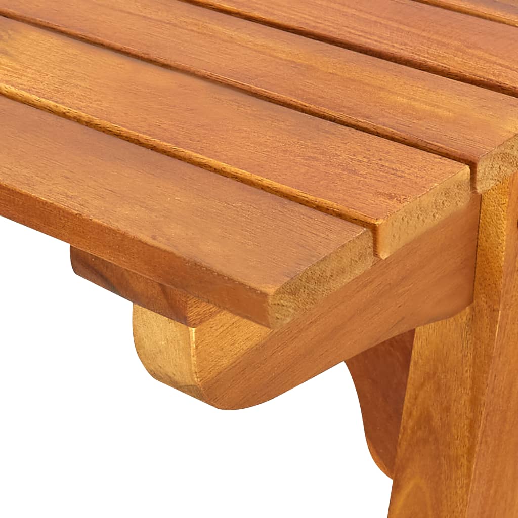 vidaXL Patio Table Outdoor Dining Table Garden Furniture Solid Wood Acacia-8
