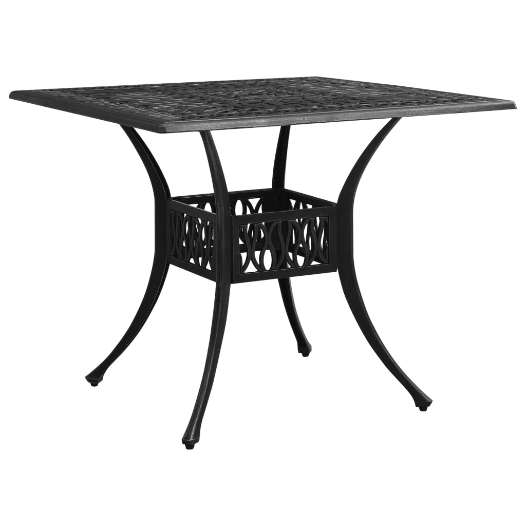 vidaXL Outdoor Dining Table Patio Table Garden Porch Furniture Cast Aluminum-3