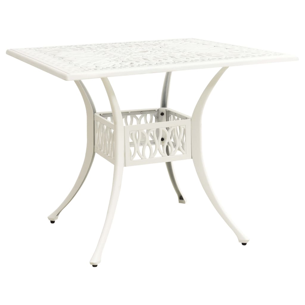 vidaXL Outdoor Dining Table Patio Table Garden Porch Furniture Cast Aluminum-6